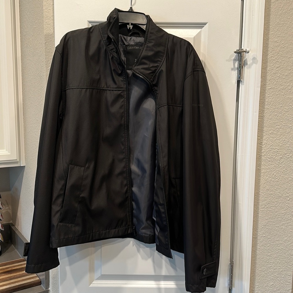 Calvin Klein jeans size XL jacket. Soft shell all weather.